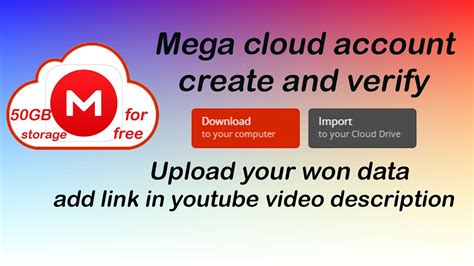 upload mega|Create Your Account .